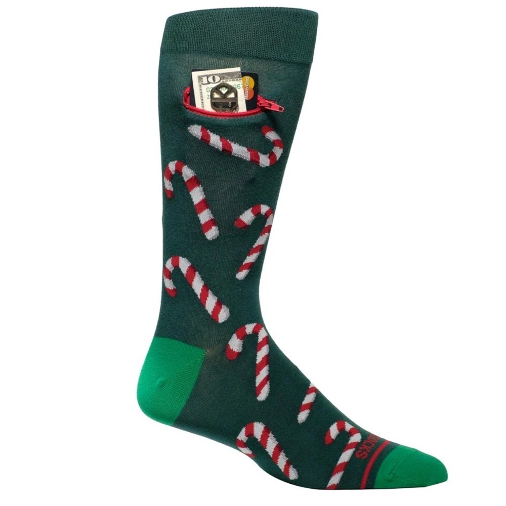 POCKET SOCKS  “the sock with a pocket”